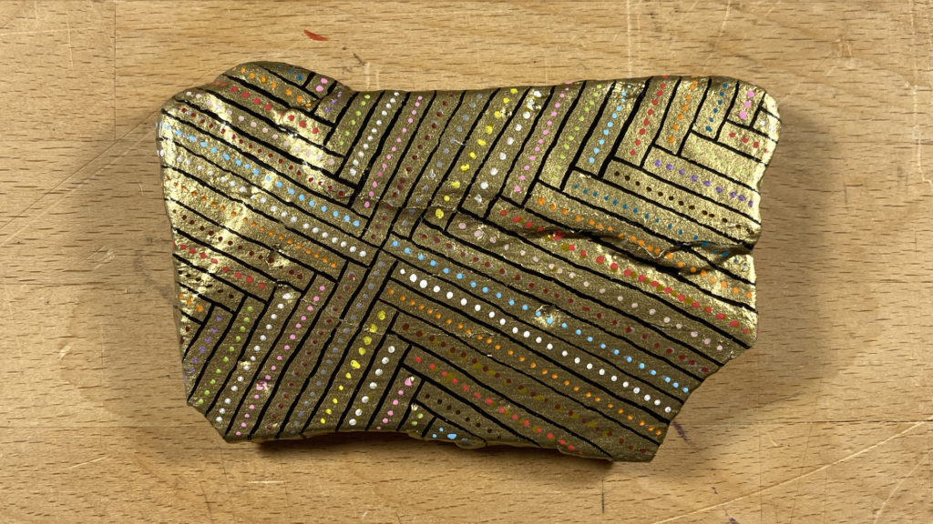 Photograph of Gold + Silver Matrix