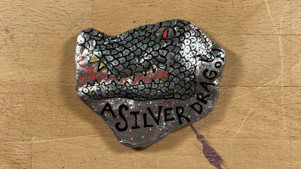 Photograph of A Silver Dragon