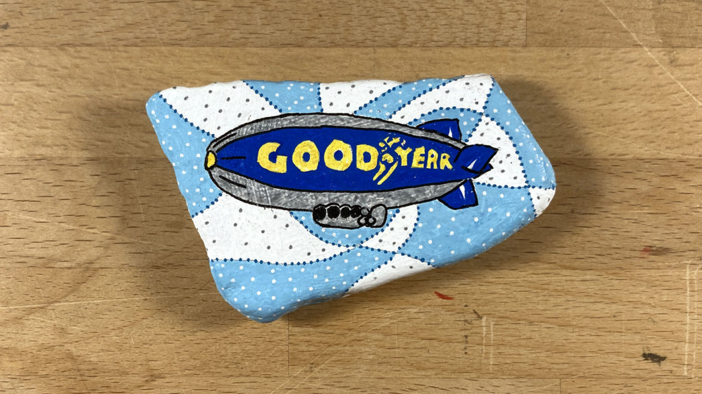 Photograph of The Goodyear Blimp