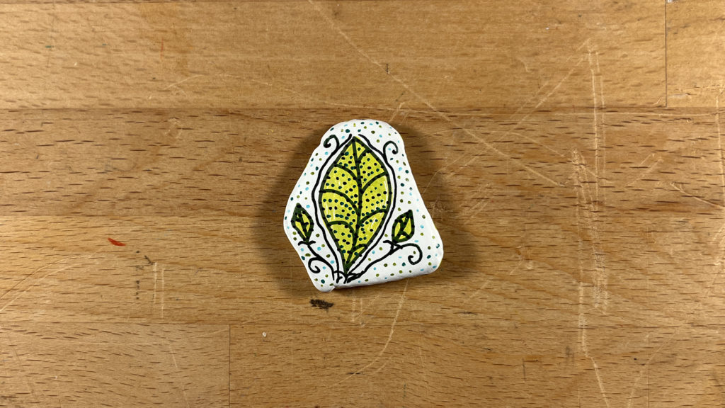 Photograph of A Tiny Leaf