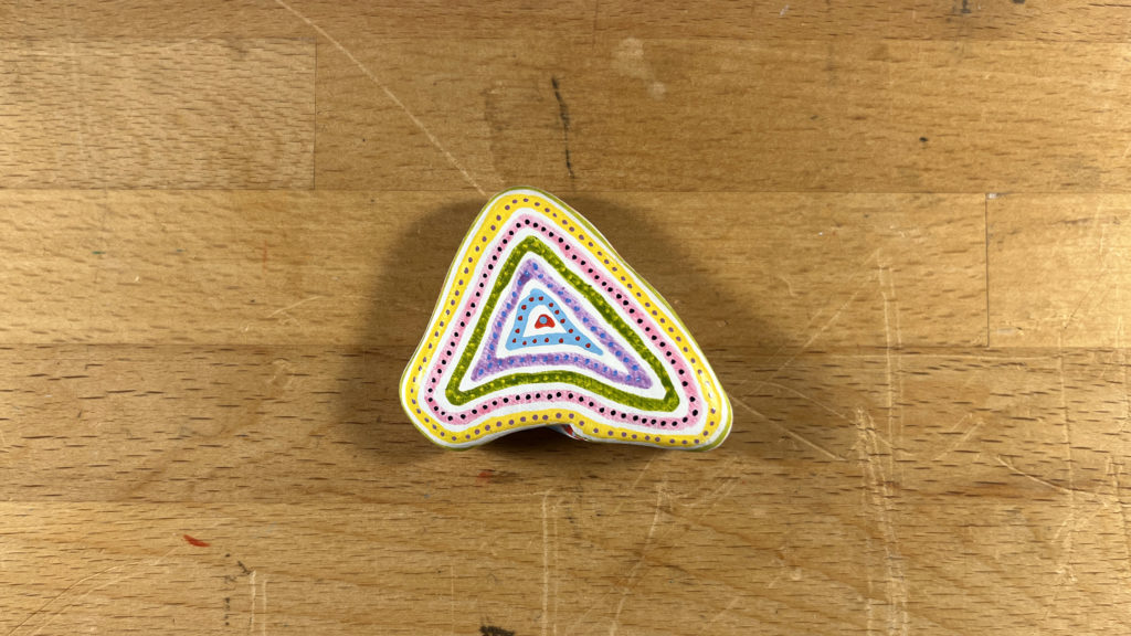 Photograph of Triangular Dots #1
