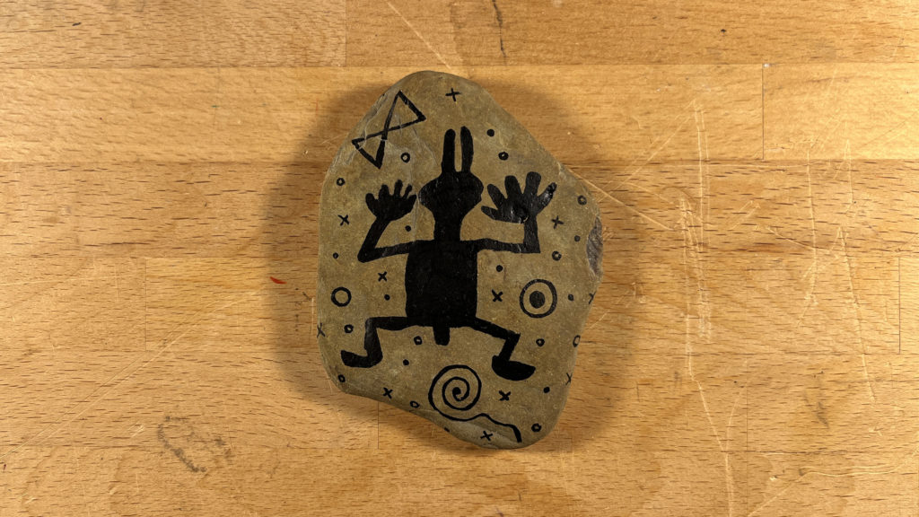 Photograph of Petroglyphs #2 (Chaco Canyon)