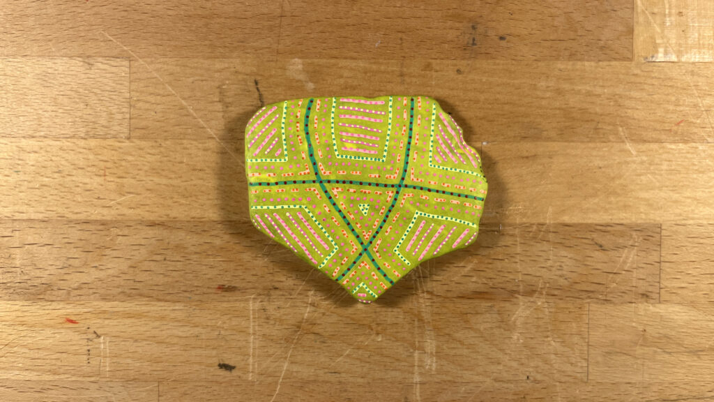 Photograph of Fluorescent Patterns #1